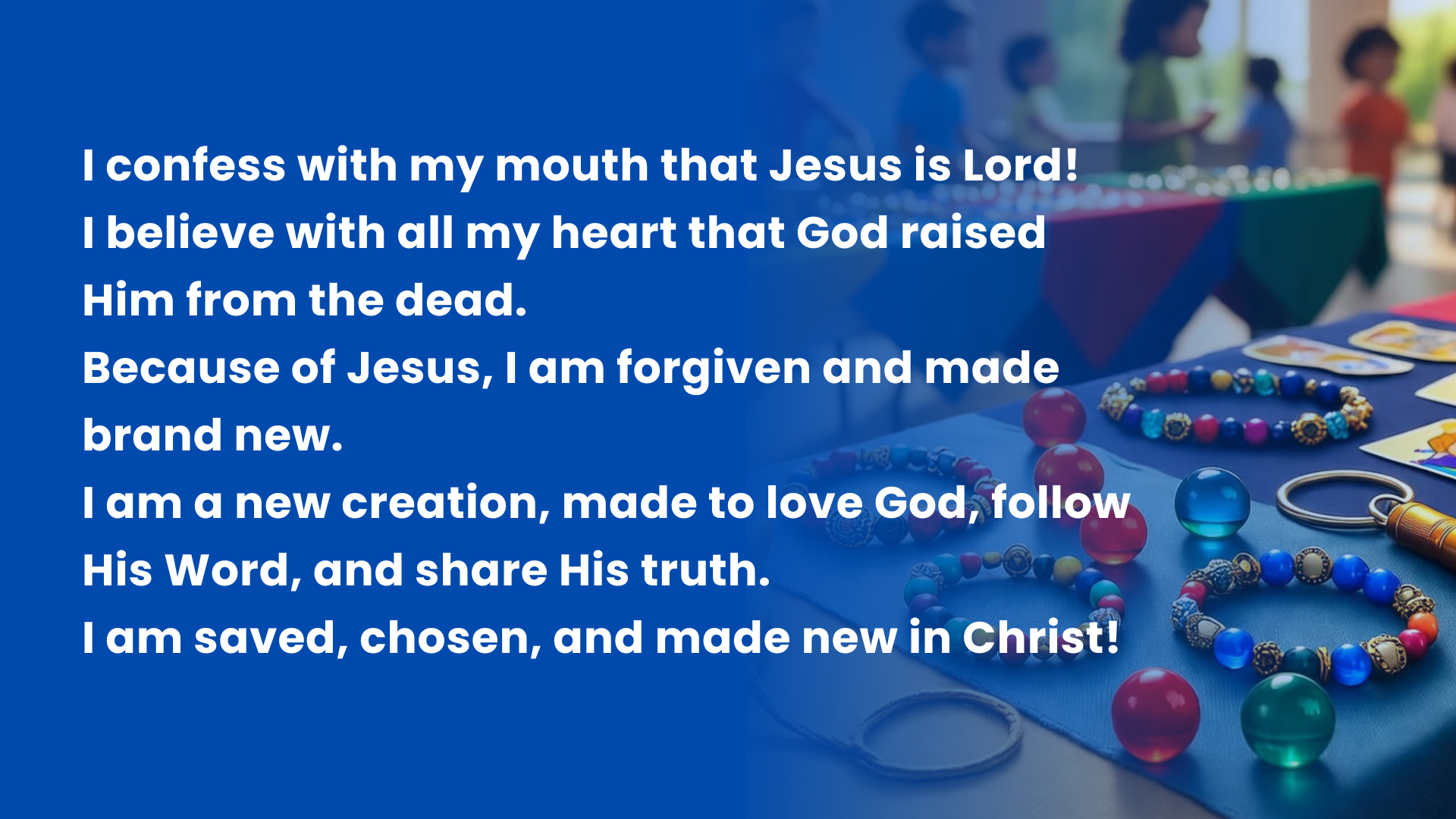 Romans 10:9 Confession Card